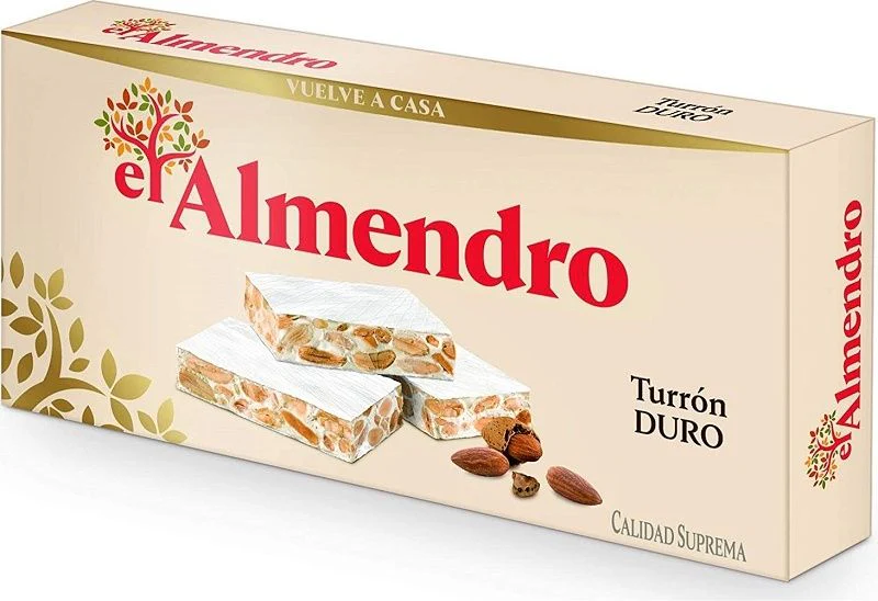 hard almond nougat turron 150g (#116701)