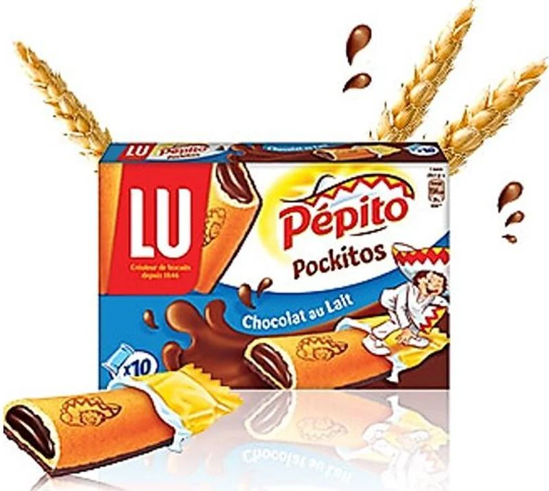 PEPITO POCKITOS MILK CHOCOLATE BISCUITS 295G (#116750)