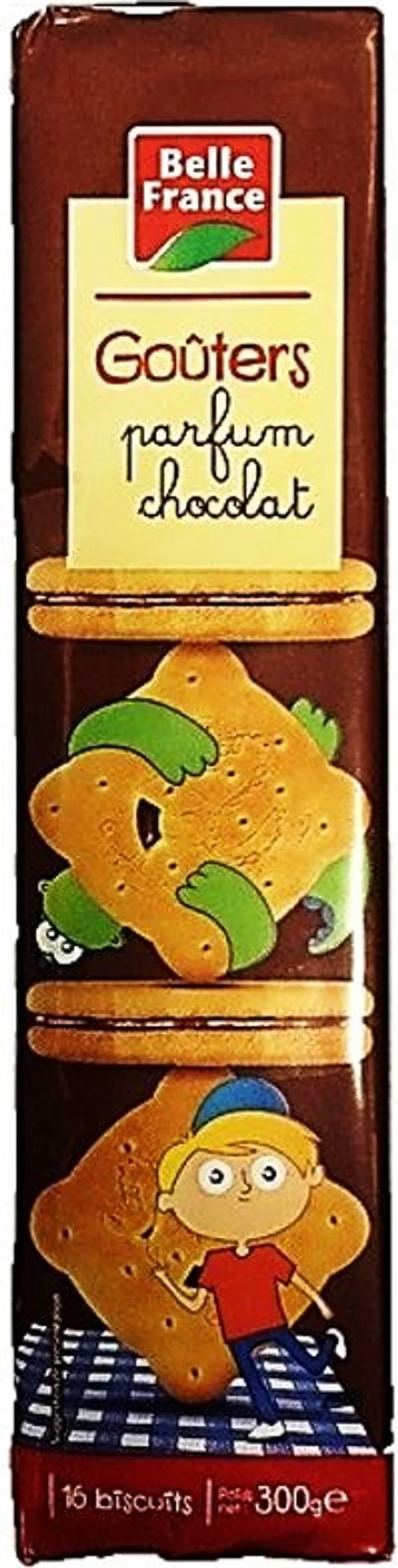 chocolate square sandwich biscuits 300g (#116768)