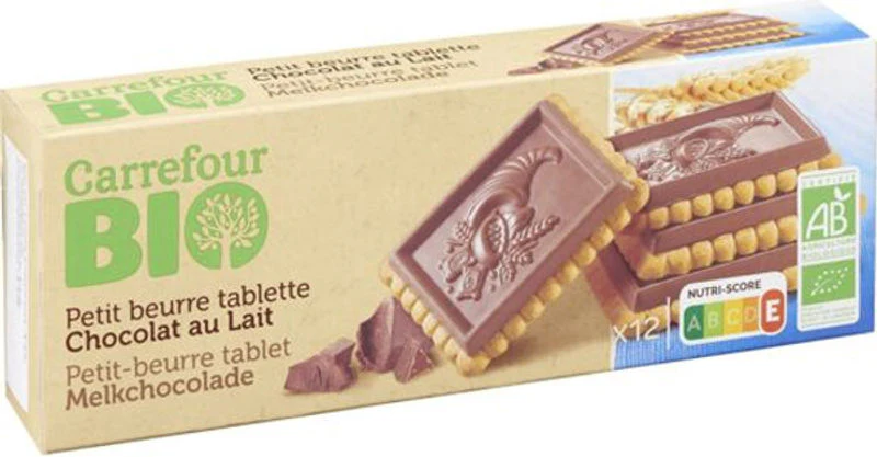 organic milk chocolate cookies 150g (#116815)