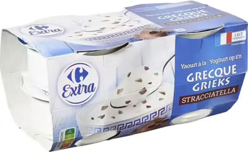 greek stracciatella yogurt 4x150g (#116830)