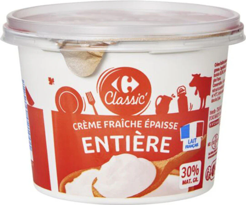 sour cream 30%fat 50cl (#116835)