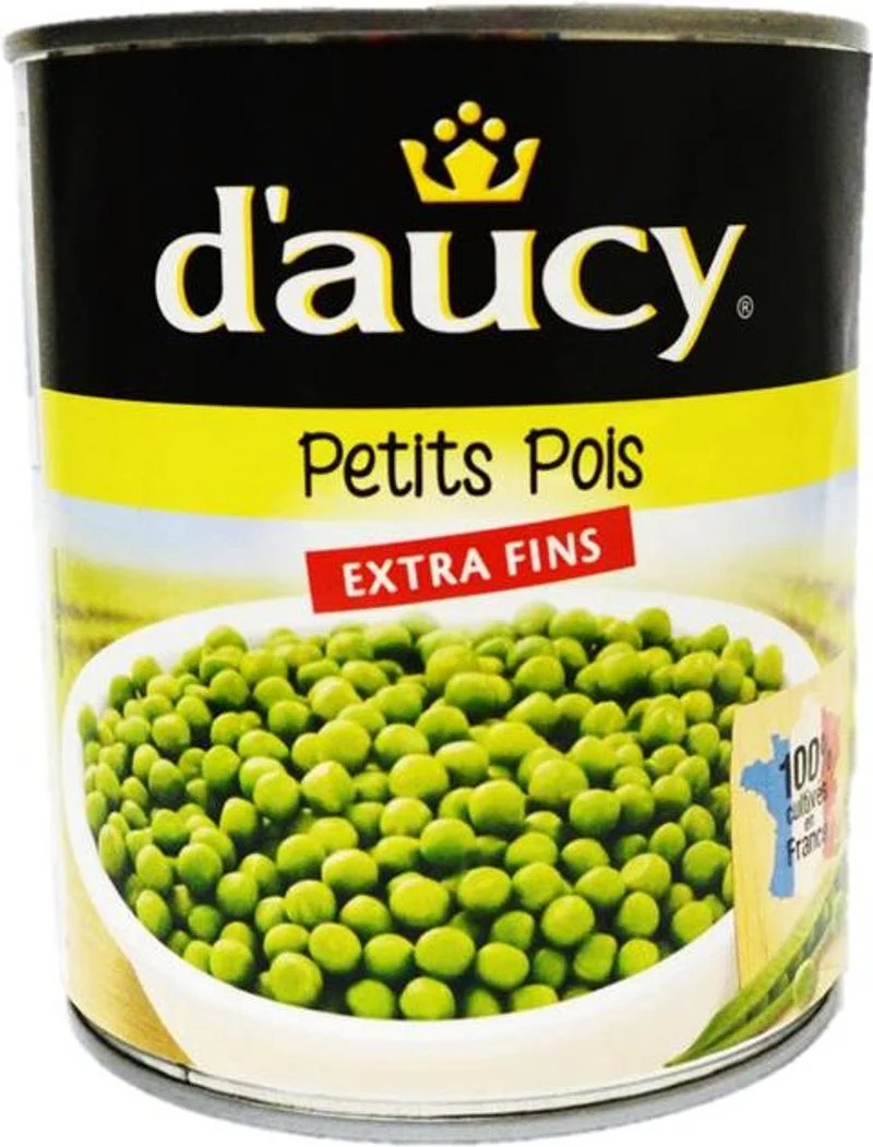 extra fine garden peas 800g (#116876)
