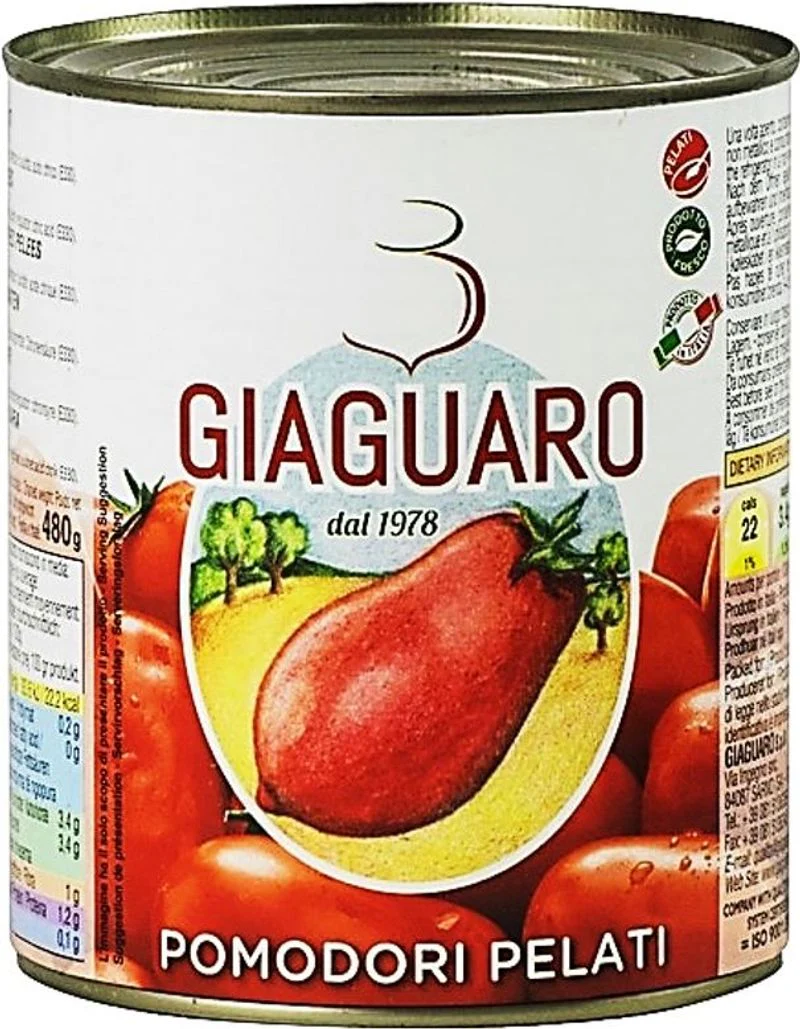 whole peeled tomatoes 400g (#116893)