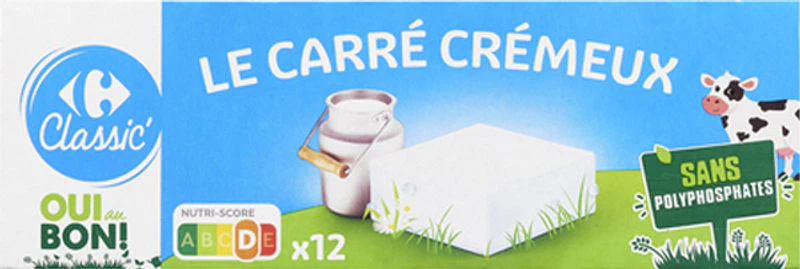 melted cream portions cheese 240g (#116905)