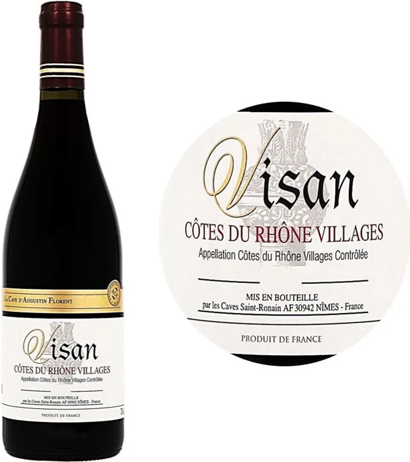 RED WINE AOP COTES DU RHONE VILLAGES 2024 75CL (#116993)