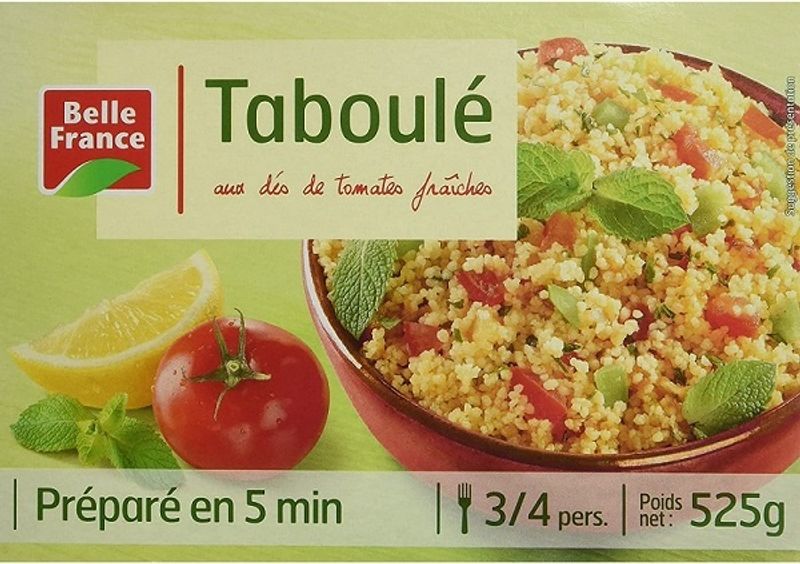 tabbouleh with 5 vegetables 525g (#117130)