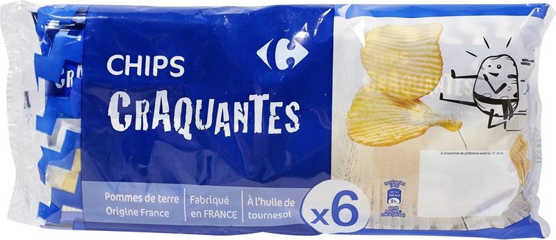 crispy potato chips 6x30g (#117157)