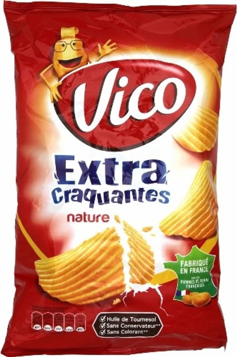 extra crispy potato chips 135g (#117159)