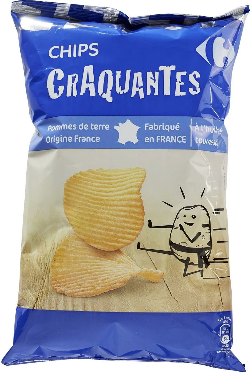 crispy potato chips 150g (#117161)