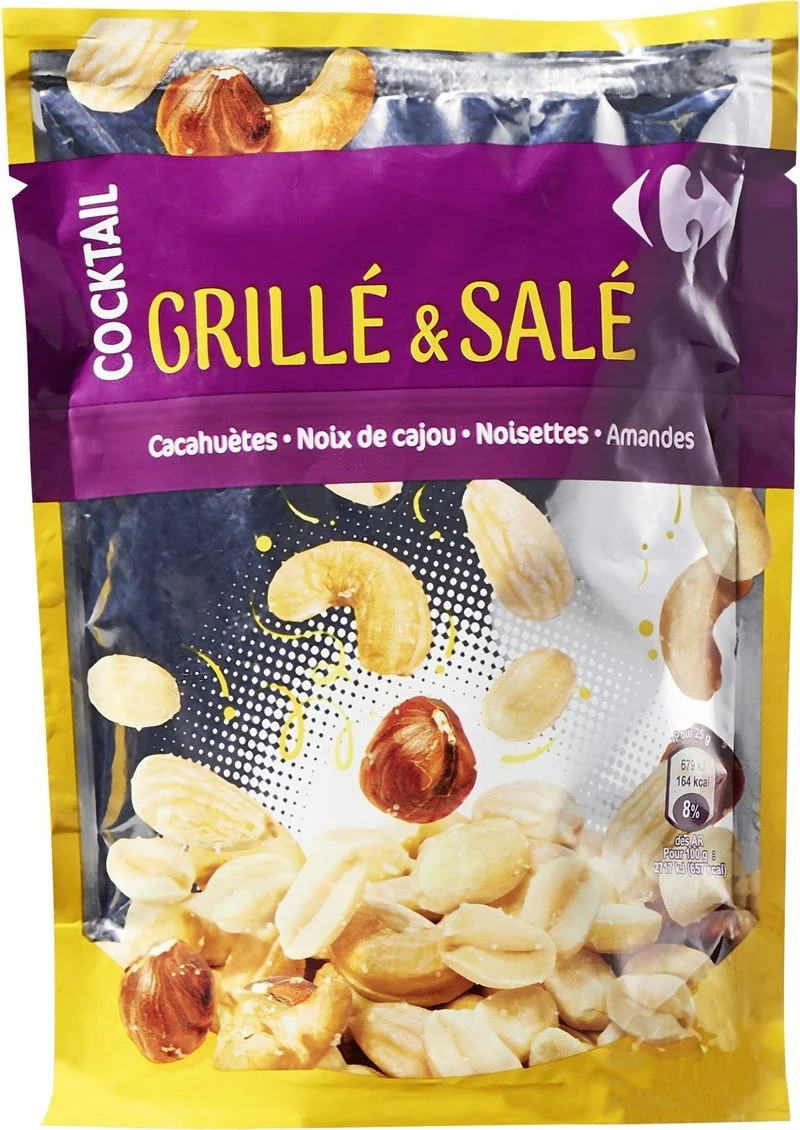 roasted salted nut cocktail 110g (#117570)