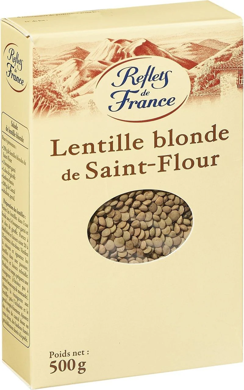 blond lentils 500g (#117627)