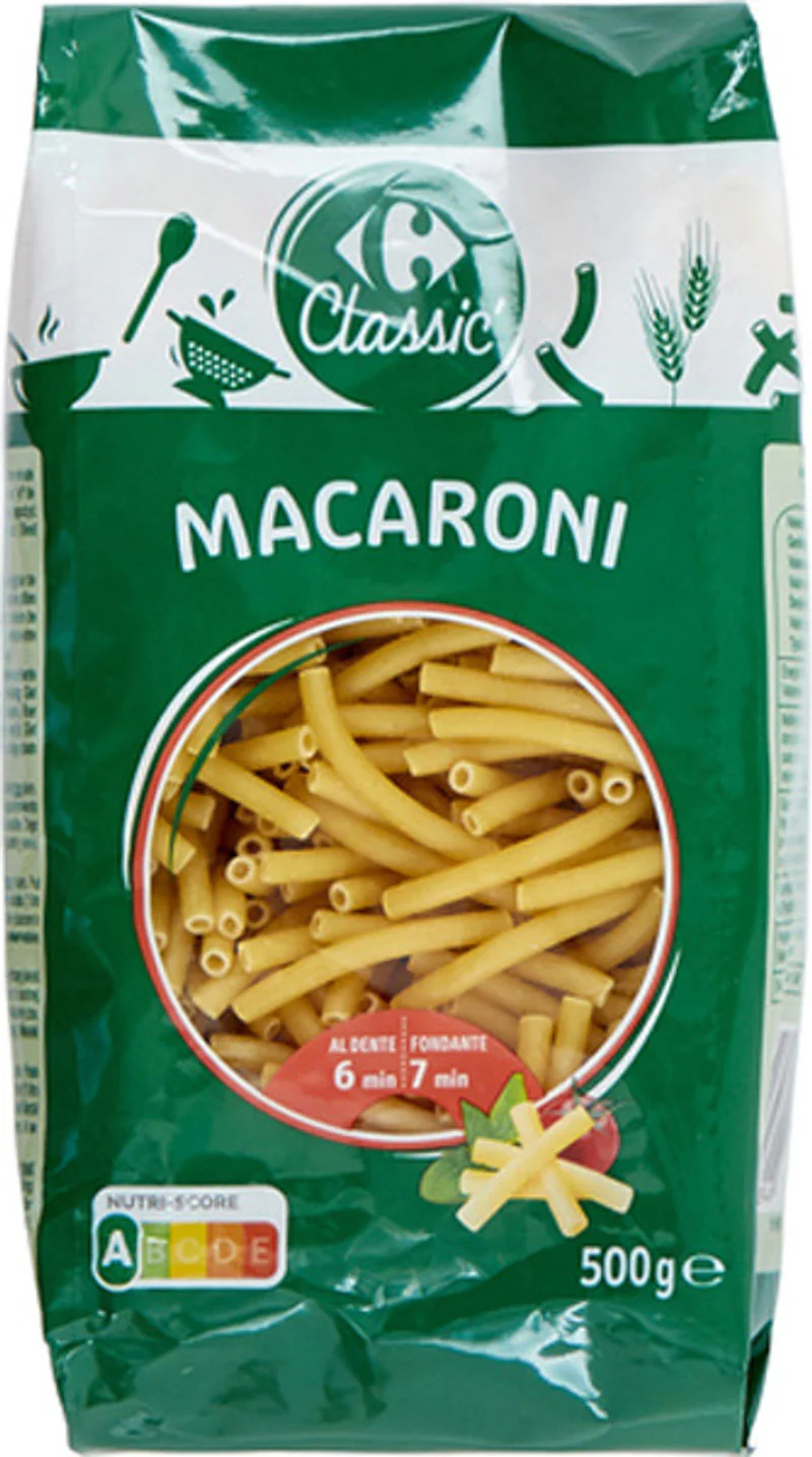 macaroni pasta 500g (#117697)