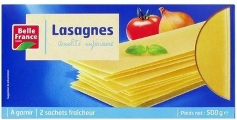 lasagna sheets pasta 500g (#117713)