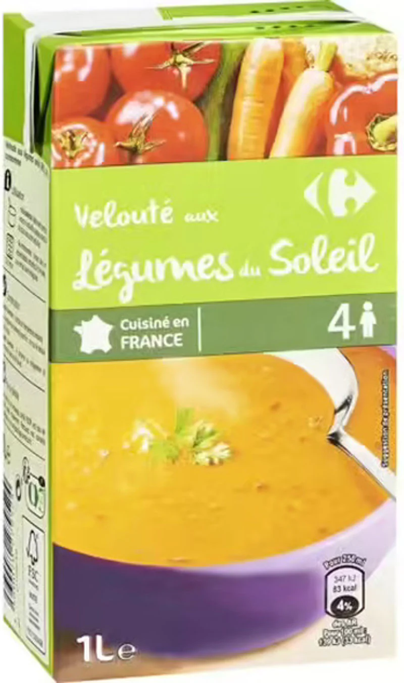 mixed vegetable soup 1l (#117750)