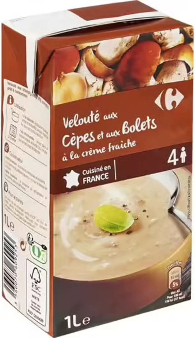 ceps and boletus soup 1l (#117752)