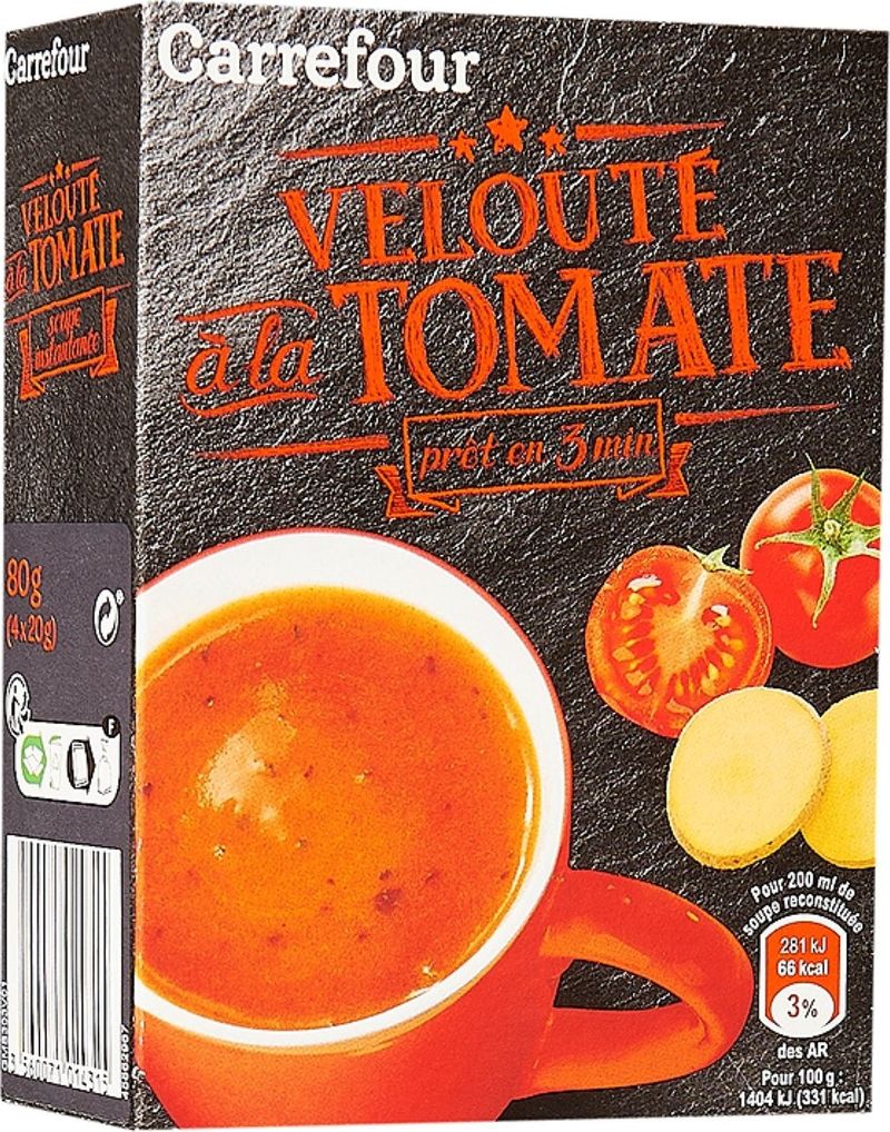 dehydrated tomato soup 4x20g (#117781)
