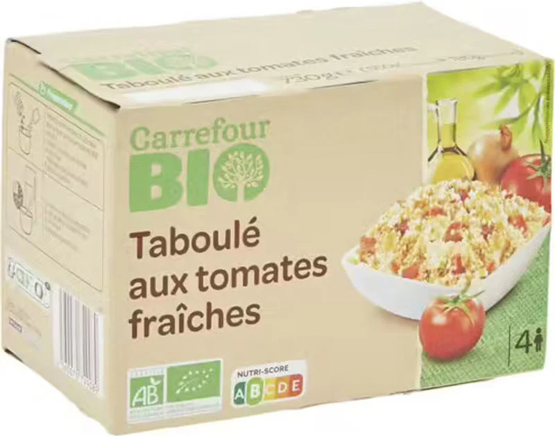 organic tabbouleh with mint 730g (#117796)
