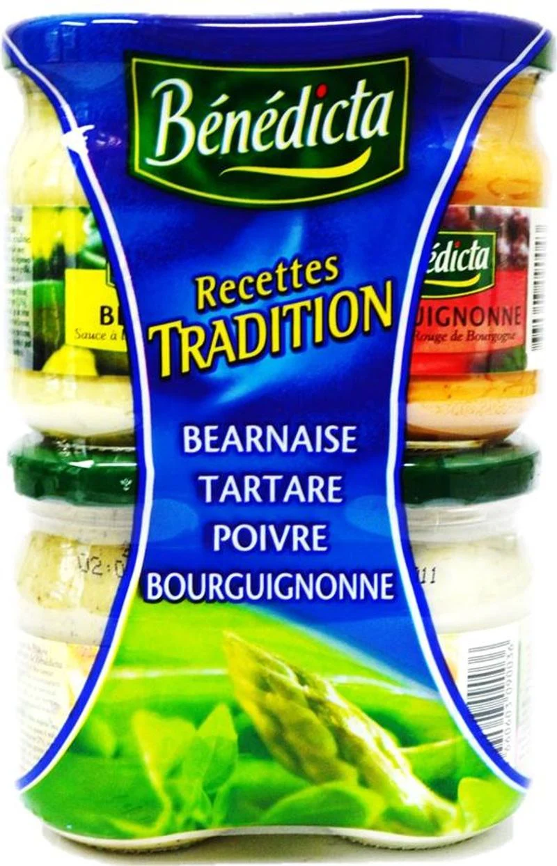pepper tartare burgundy bearnaise 4x85g (#117858)