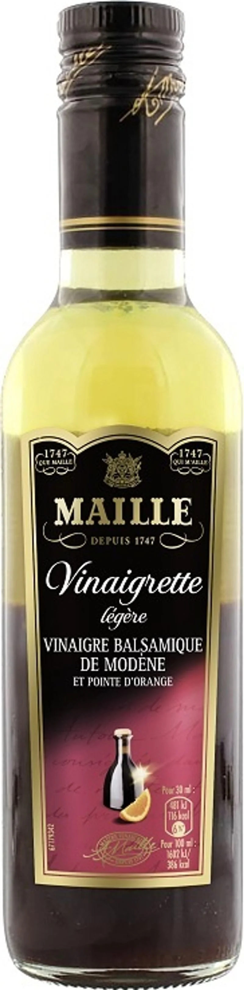 balsamic orange vinaigrette 36cl (#117977)