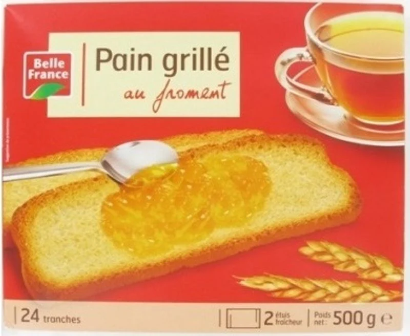 wheat toast slices 500g (#118050)