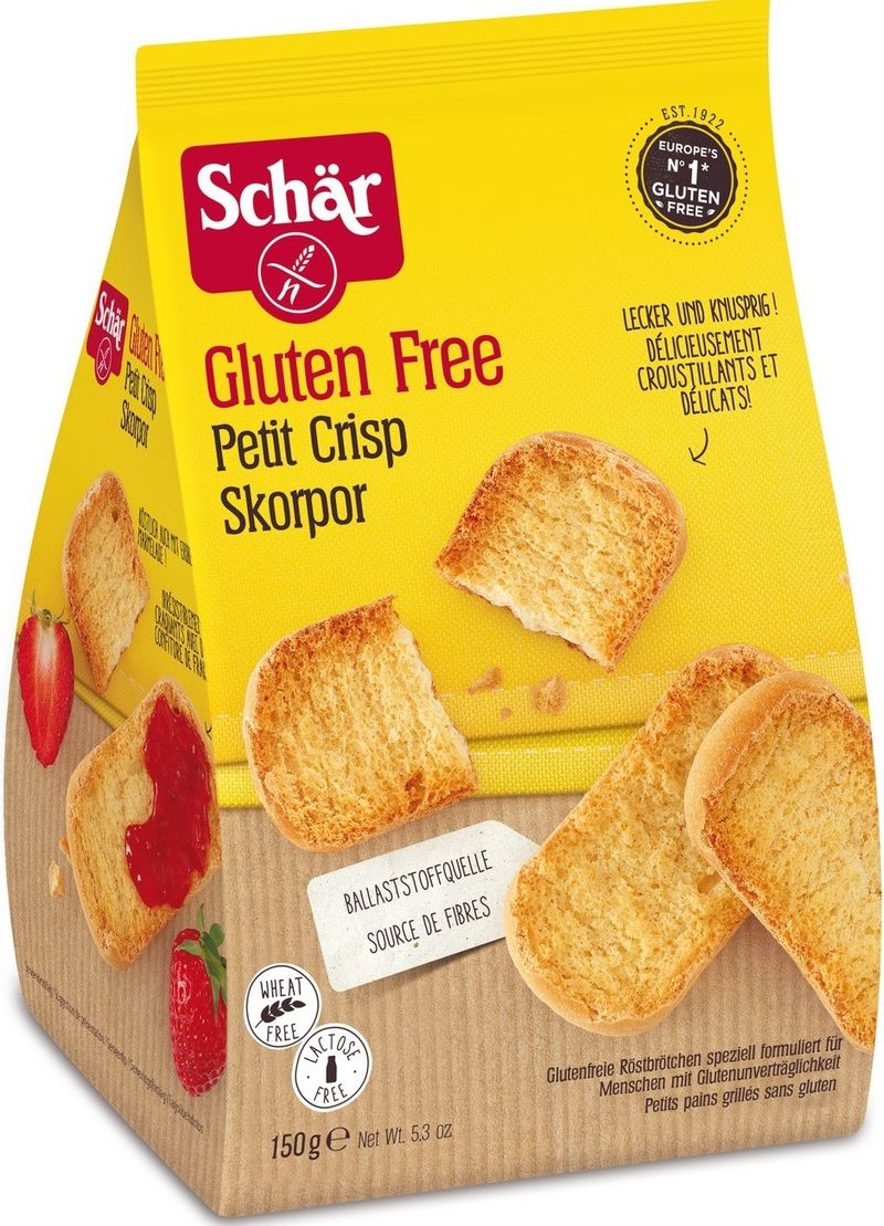 organic gluten-free toasts 150g (#118078)