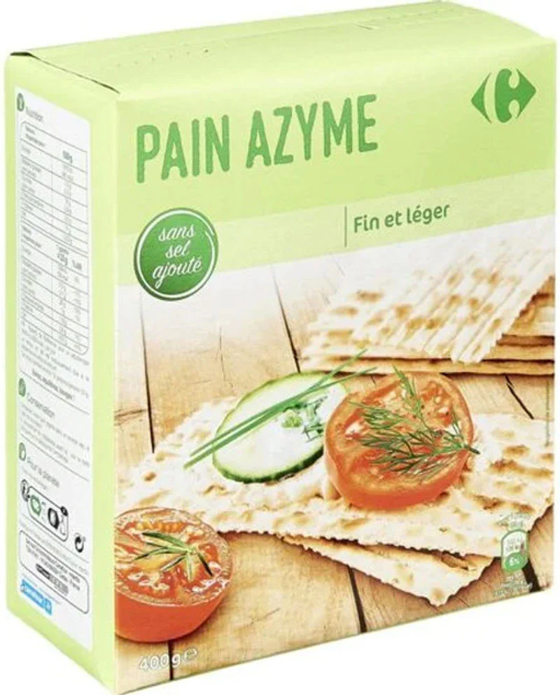 unleavened bread no salt 400g (#118083)