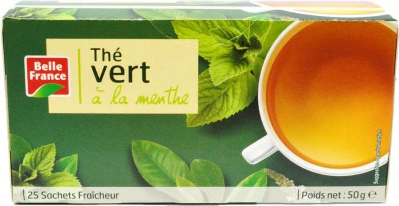mint green tea 25pc (#118187)