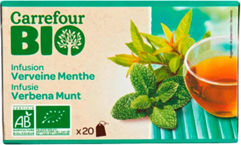 organic verbena mint infusion 20pc (#118213)