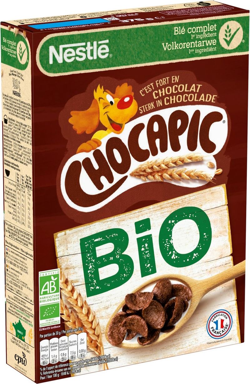 org choc chocapic cereal 375g (#118239)