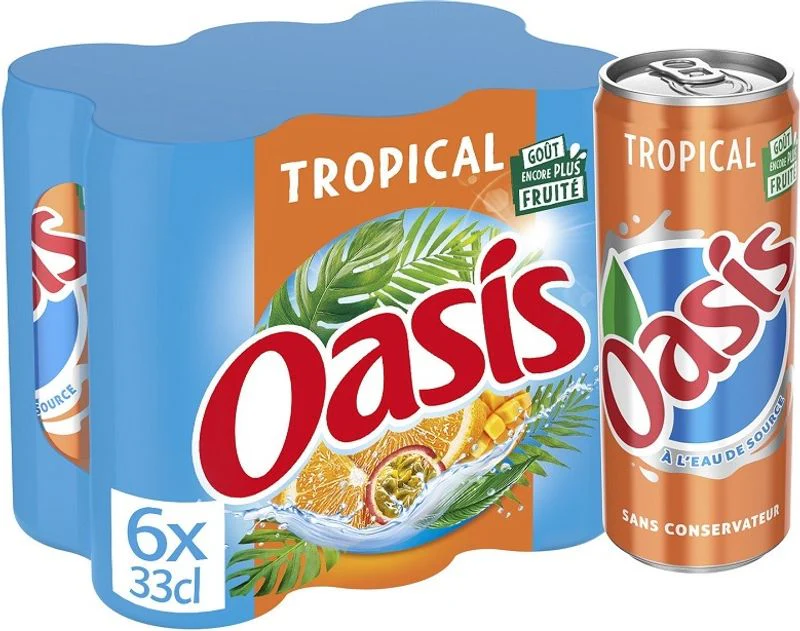 oasis tropical 6x33cl (#118428)
