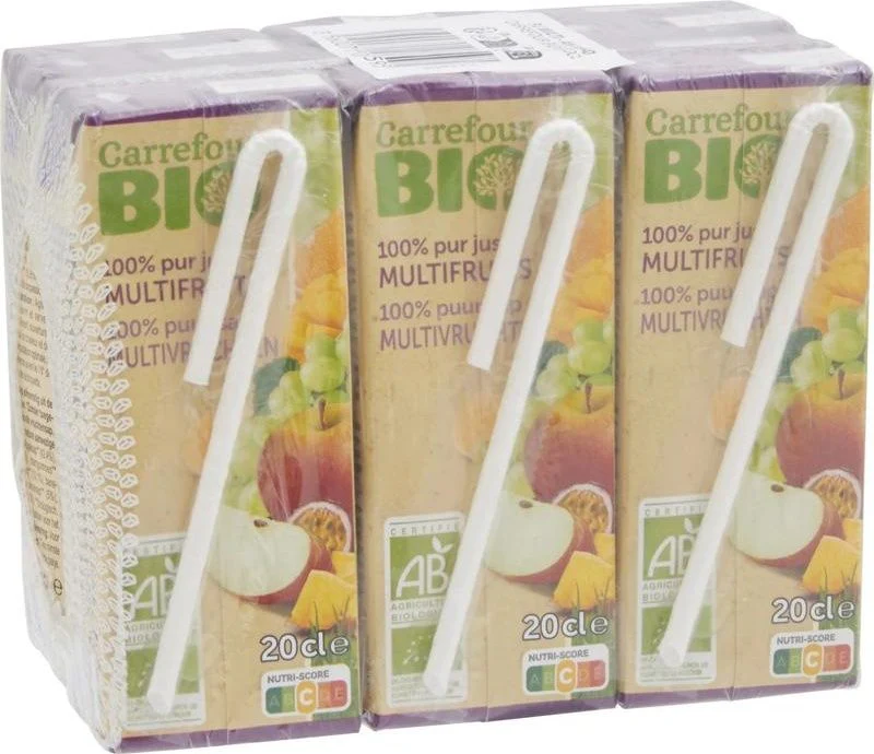 organic multi-fruit juice 6x20cl (#118431)