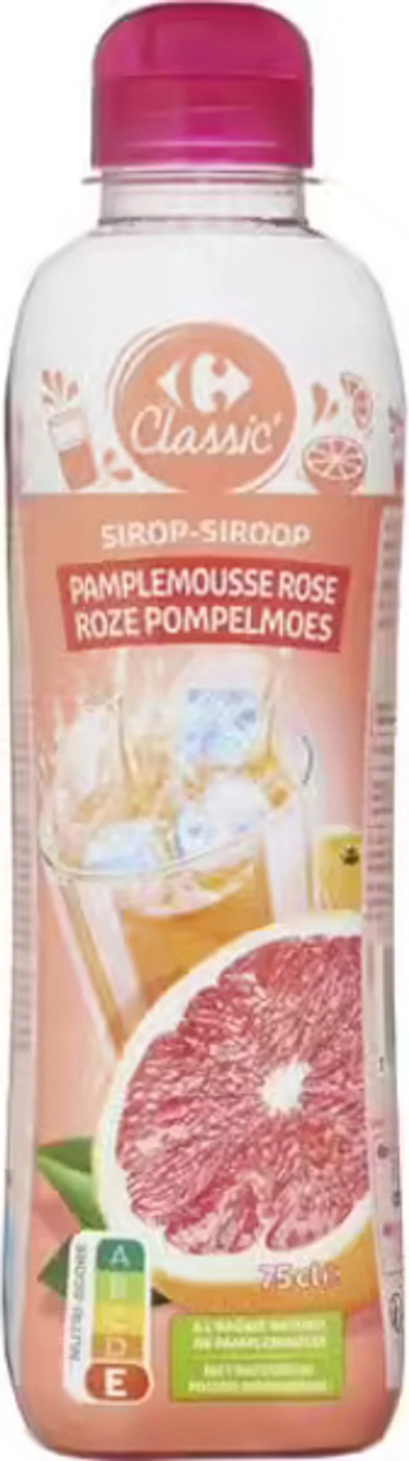 pink grapefruit cordial 75cl (#118531)
