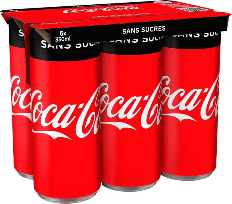 coca-cola zero sugar 6x33cl (#118571)