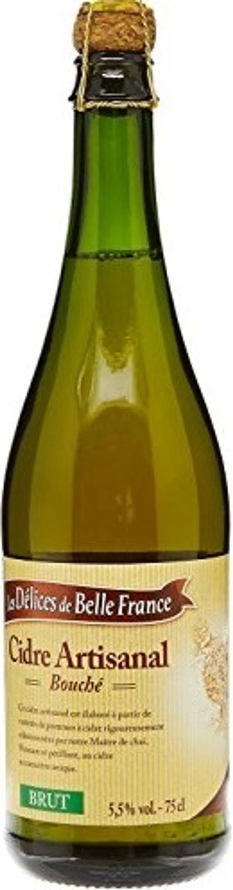 artisanal brut cider 5.5% 75cl (#118580)