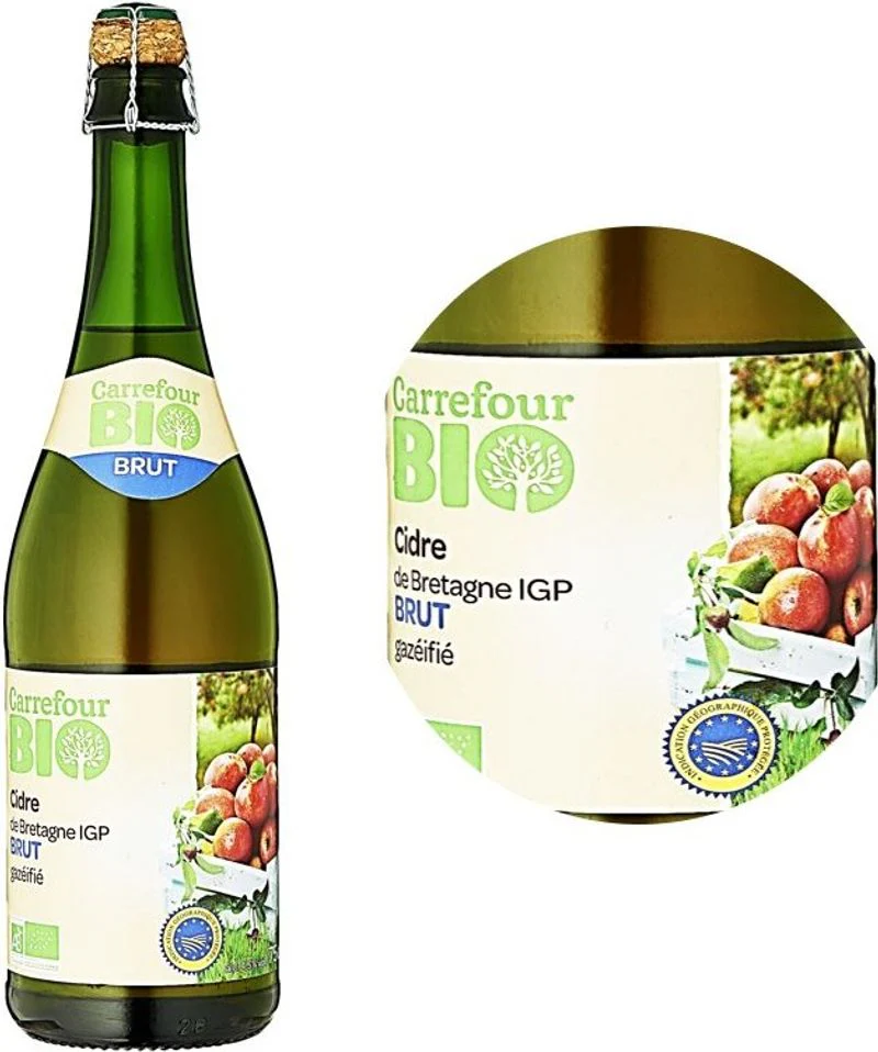 org brittany brut cider 75cl (#118583)