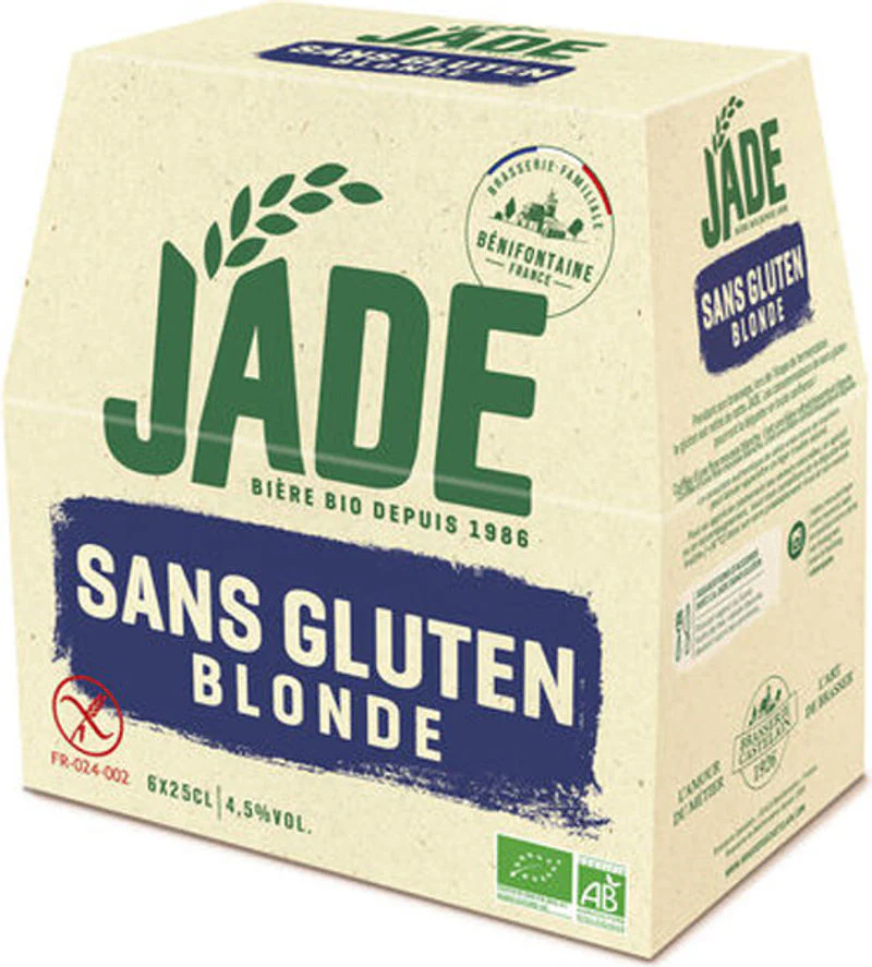 org gluten-free beer 4.5% 6x25cl (#118598)