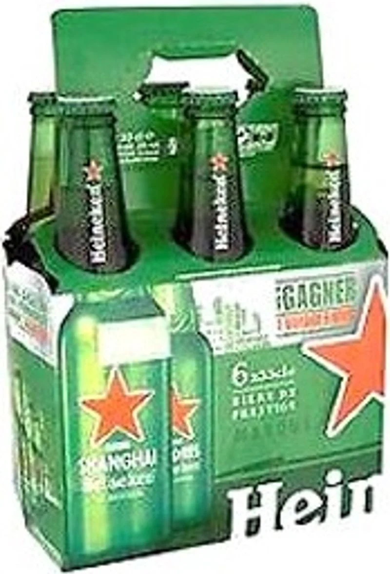 heineken blonde beer 6x33cl (#118626)