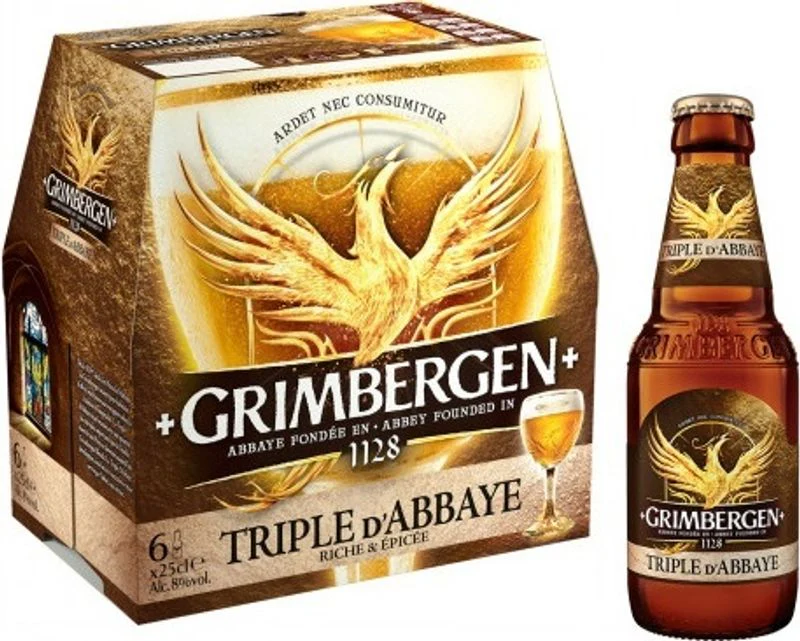 grimbergen triple beer 8% 6x25cl (#118631)