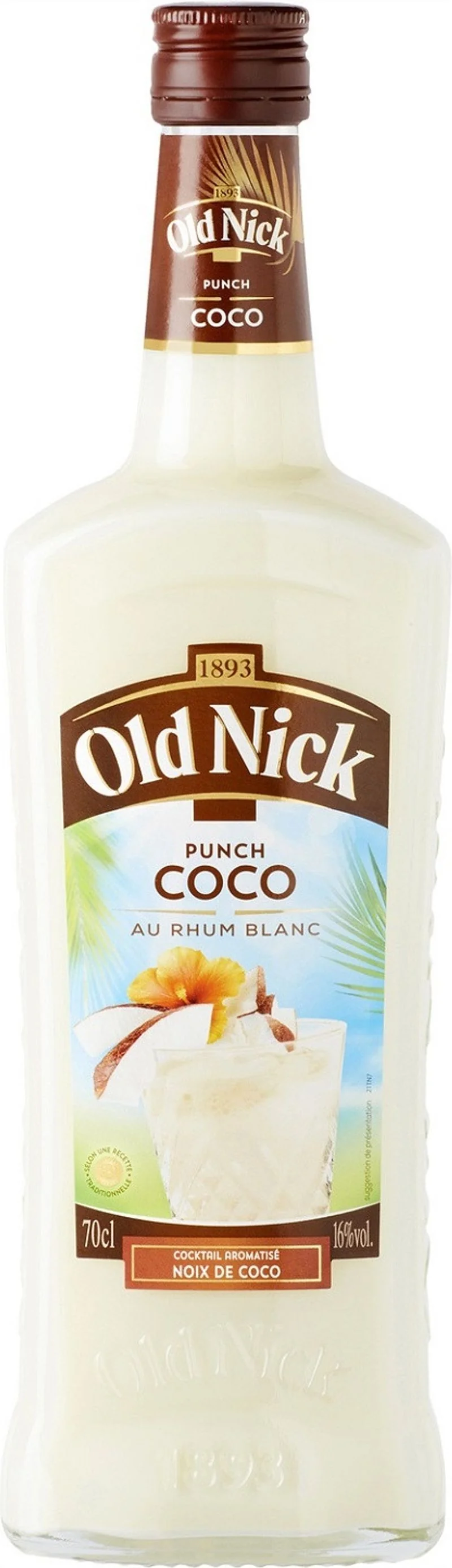 old nick coconut punch 16% 70cl (#118779)