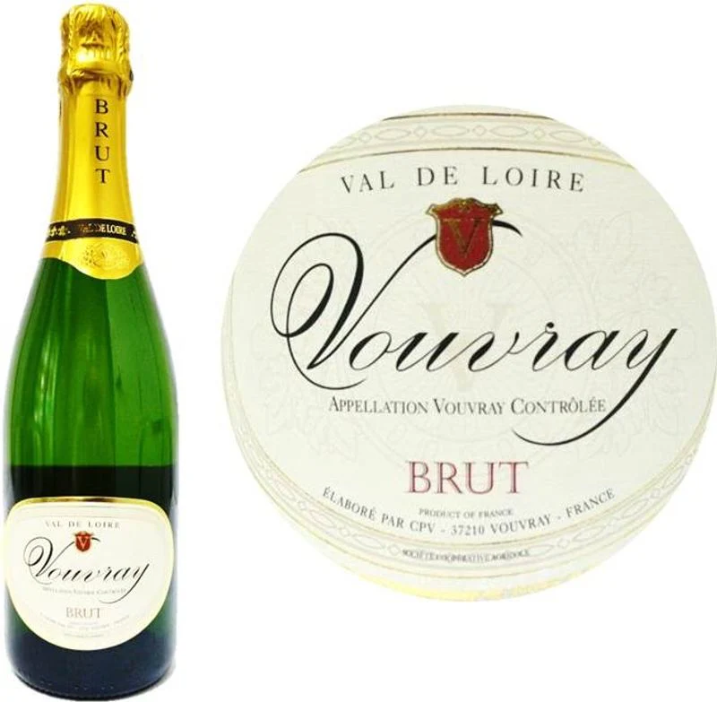 SPARKLING WHITE WINE VOUVRAY BRUT 75CL (#118845)