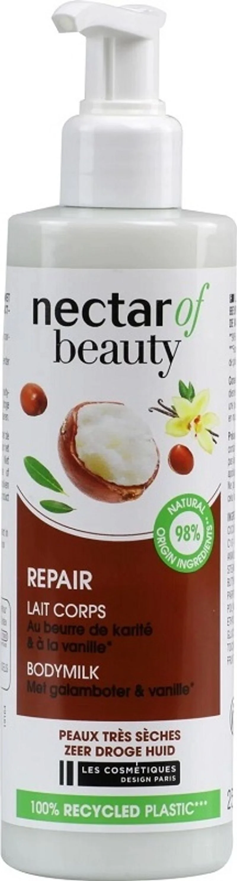 vanilla shea body milk 250ml (#118889)