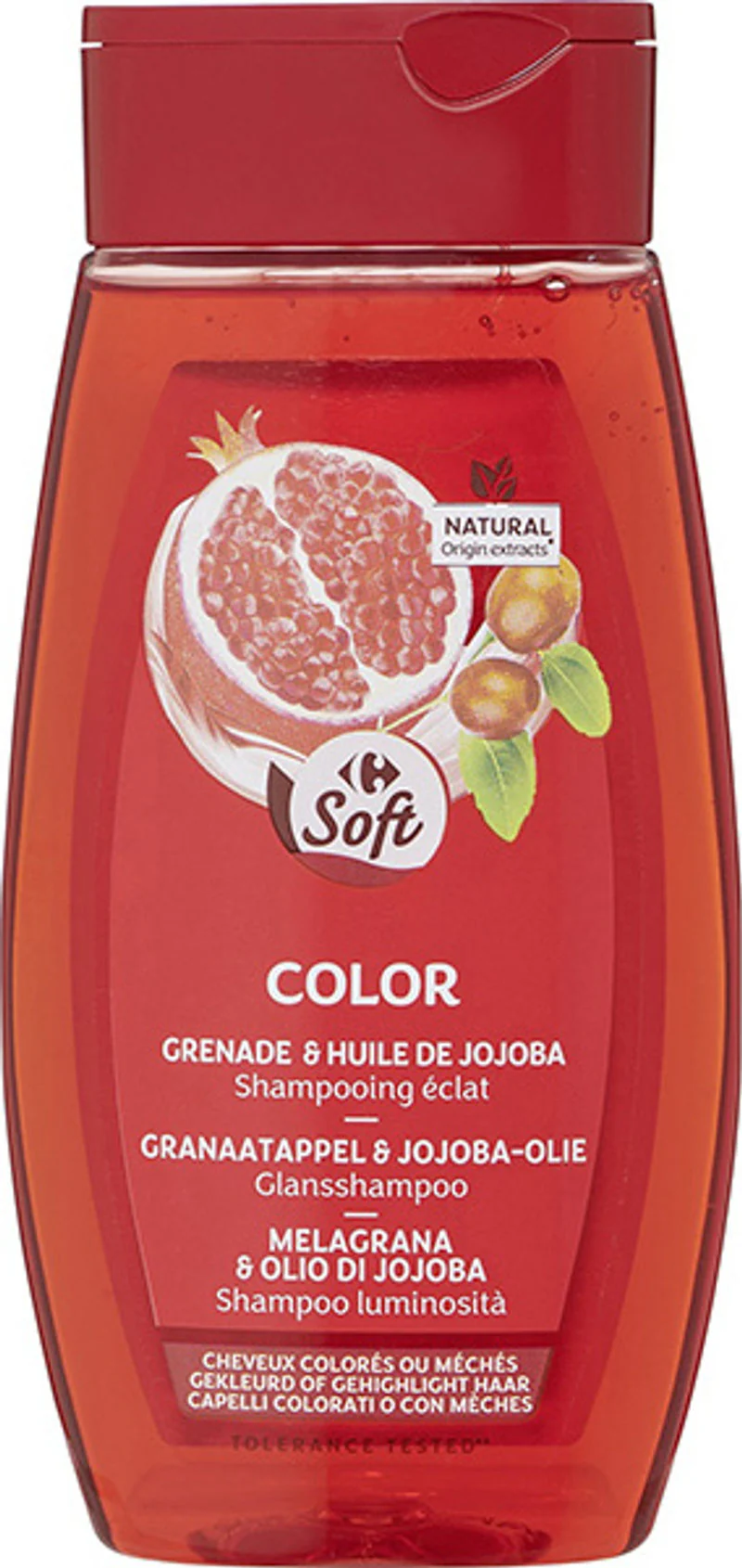 pomegranate jojoba color shampoo 250ml\nectar of beauty (#119090)