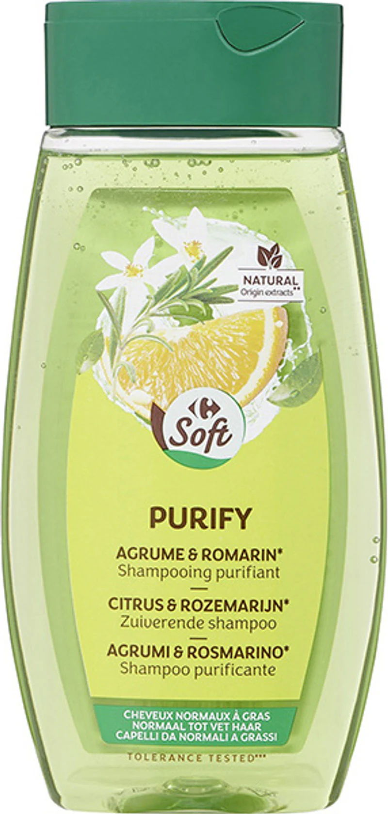 citrus rosemary purifying shampoo 250ml\carrefour (#119094)