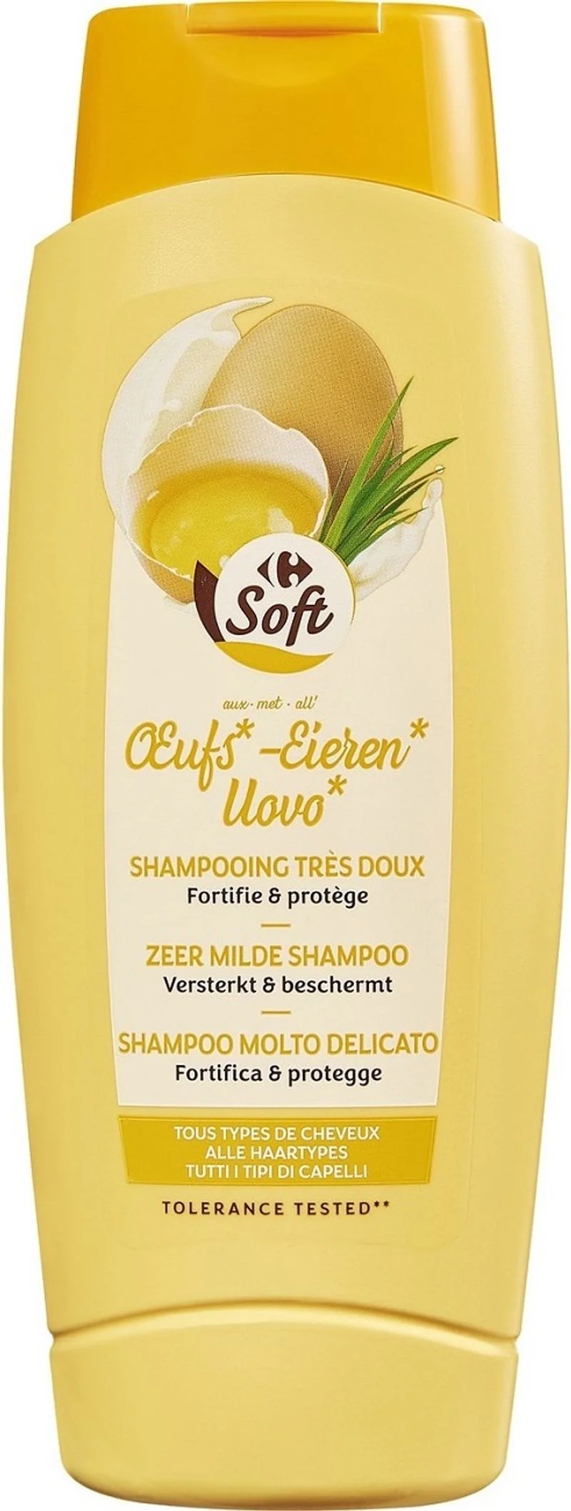 strengthening egg shampoo 500ml\carrefour (#119096)