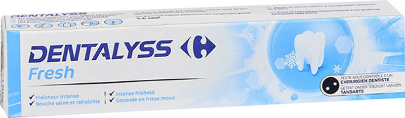fresh toothpaste 75ml\dentalyss (#119144)