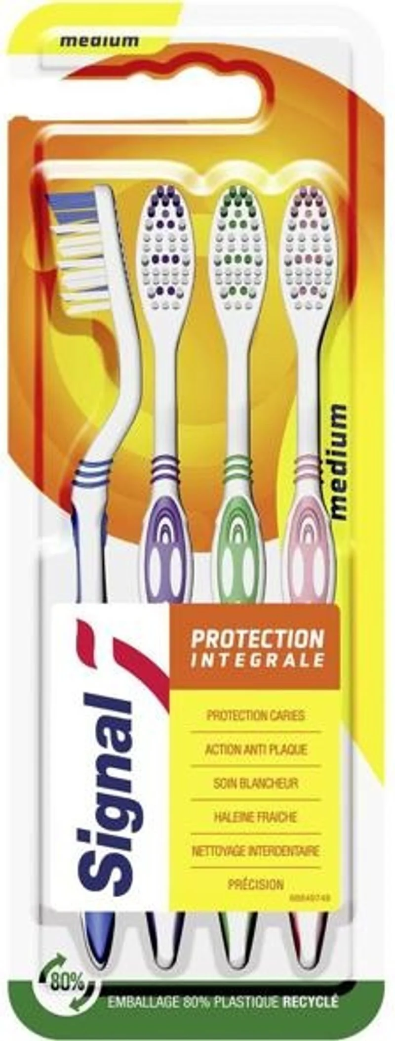 integral protection toothbrush 4pc (#119148)