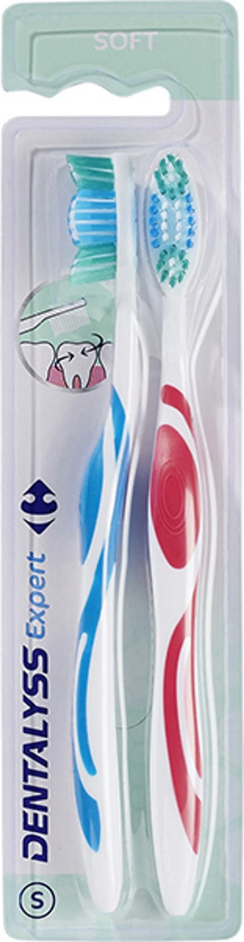 expert soft toothbrushes 2pc\dentalyss (#119153)