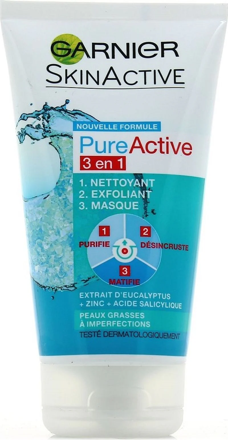 pure active 3in1 cleanser mask 150ml (#119242)