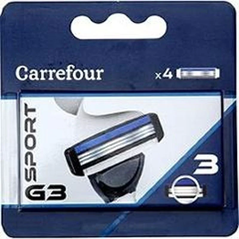 sport 3 blade refills 3pc\carrefour (#119281)